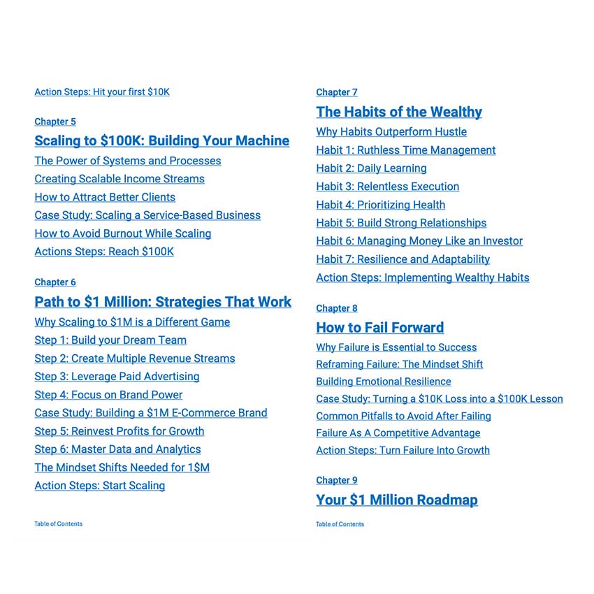 Millionaire Blueprint 2025